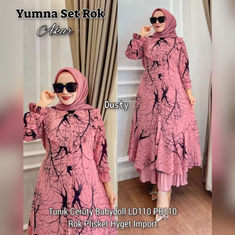 KS YUMNA SET ROK/sukma set rok