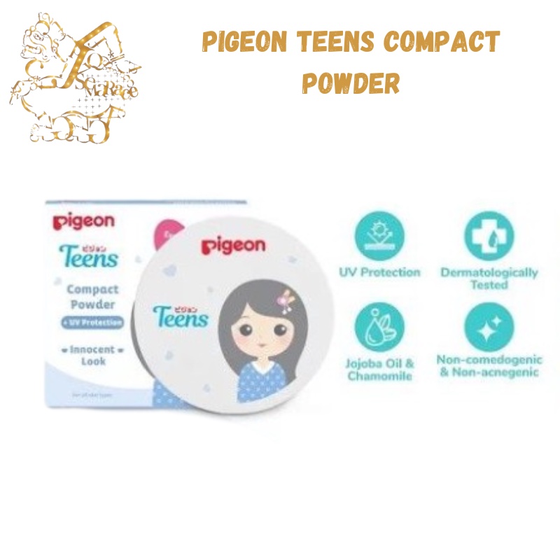 PIGEON TEENS COMPACT POWDER + UV PROTECTION 14G