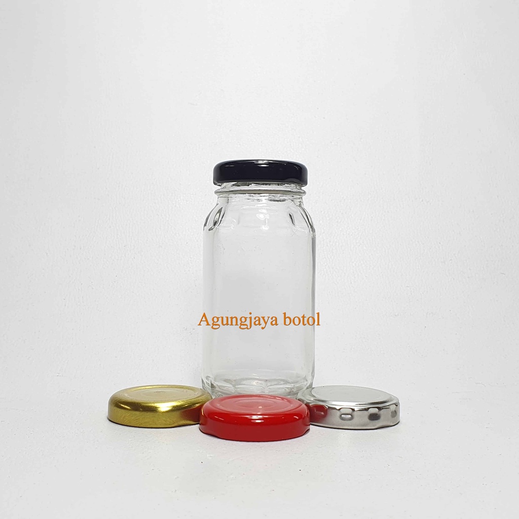 Botol Kaca 100 ml Mango / Jar Kaca / Botol Kaca