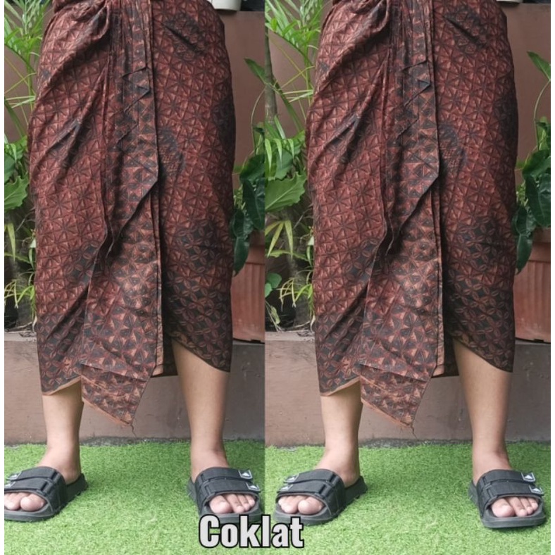 Kamen Kancut Setengah Jadi Motif Batik