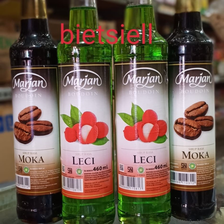 

✨NEW✨ -marjan sirup leci 460 ml 12 btl per karton lychee syrup- 1.1.23