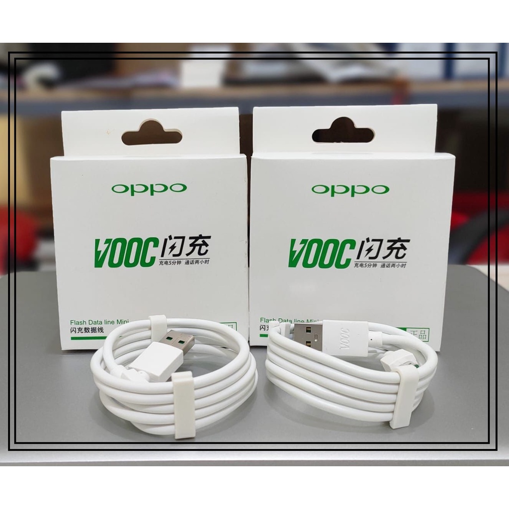 (ba) KD / Kabel OPPO VOOC Origuinal 99% Micro &amp; Type C Kualitas Bgus