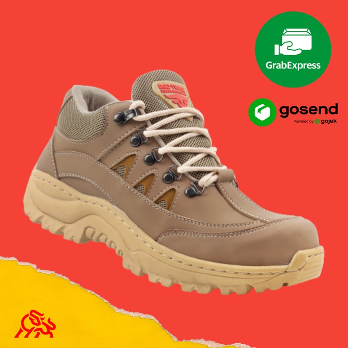 Safety Sepatu Safety Pria Ujung Besi Septy Shoes