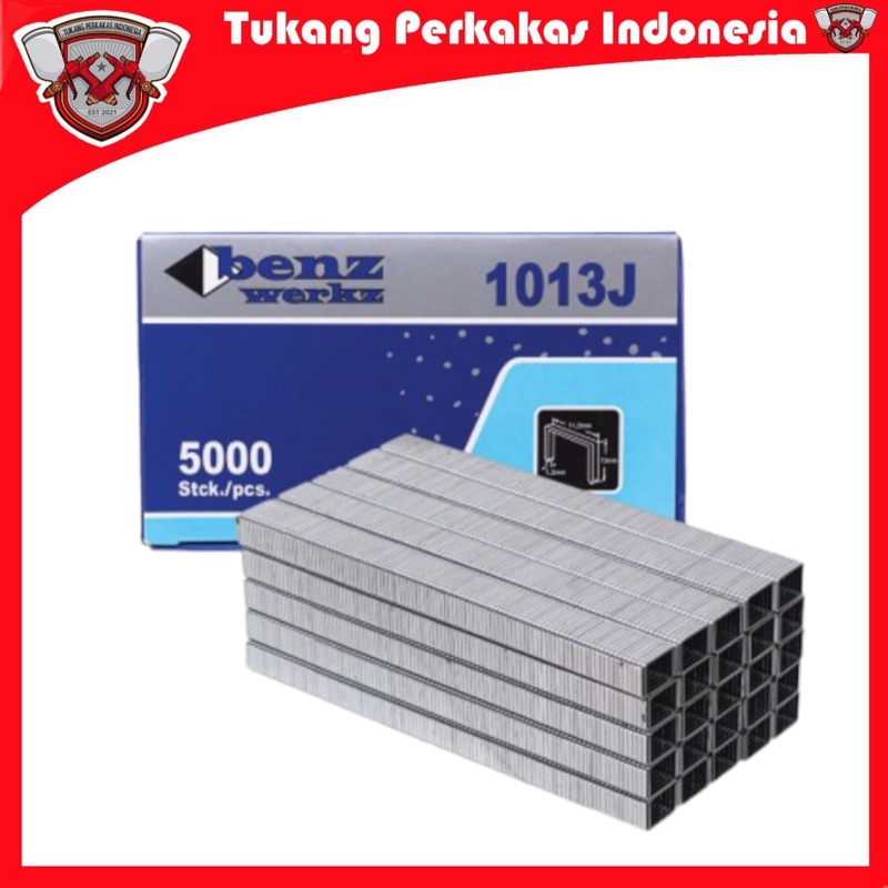 

Benz 1013J Isi Mesin Staples Paku Tembak U mata nailer gun 1013 J
