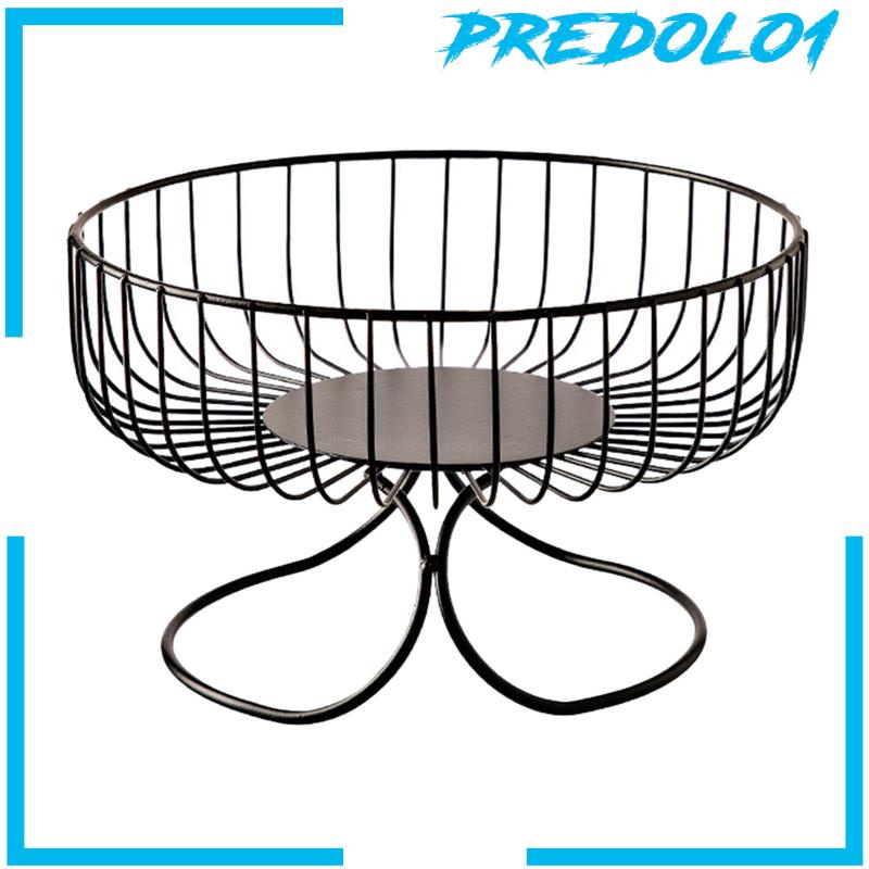 [Predolo1] Fruit Holder Basket Stand Meja Tempat Keranjang Mangkok Buah Untuk Makanan Ringan Farmhouse