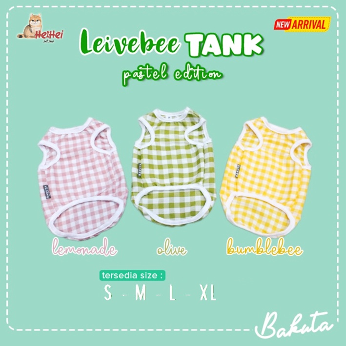 Bakuta Kaos Leivebee - Baju Kaos Kucing Tank Lucu - Baju Kucing Kitten All Stage- Cat T-Shirt Termurah