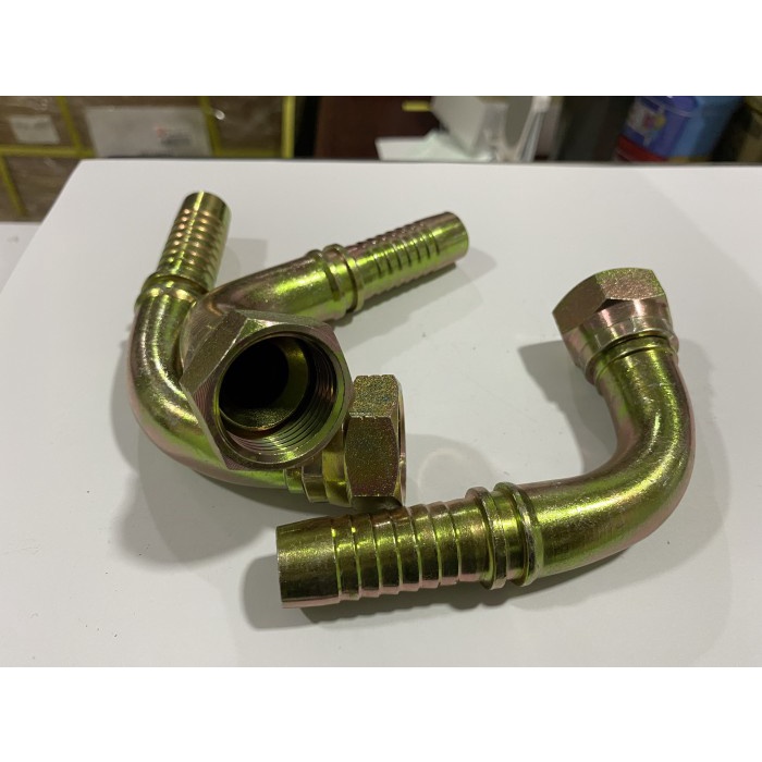 Silahkan Order] FITTING HOSE 12 - 12 NJ90 (DRAT 3/4" - FITTING 3/4" JIC)