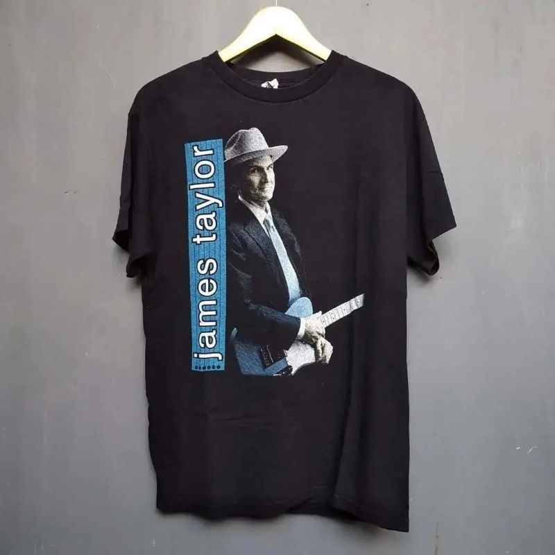 baju kaos band second solois james taylor country music