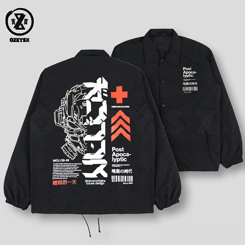 Jaket Coach Parasut Keren kekinian Apocalystip Dewasa Pria Wanita terbaru / Jaket Parasut Waterproof model Terbaru Brensten Apocalystip Unisex / Coach Jaket Windbreaker Keren kekinian Original