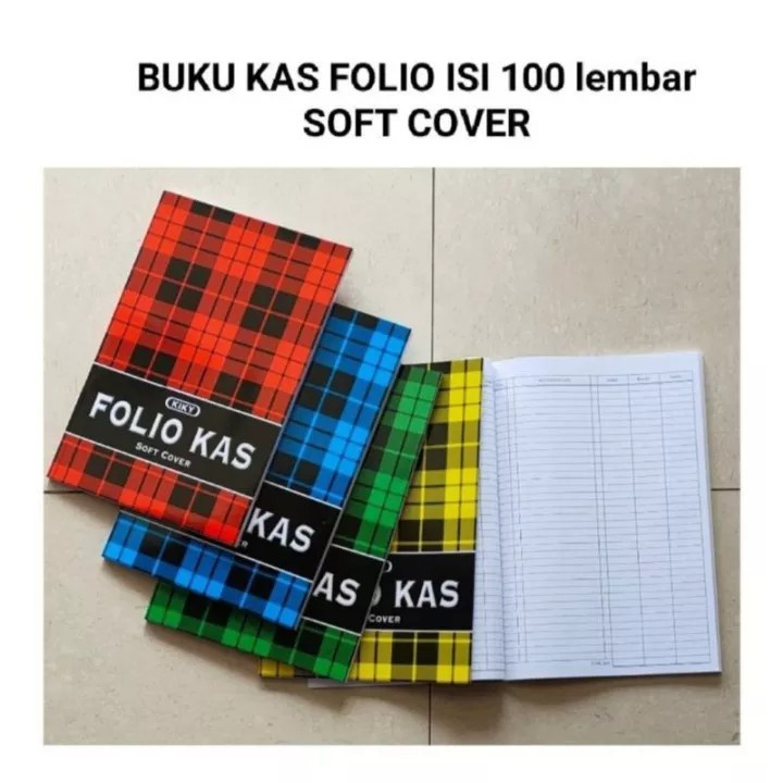 Buku Kas Soft Cover Folio Kiky