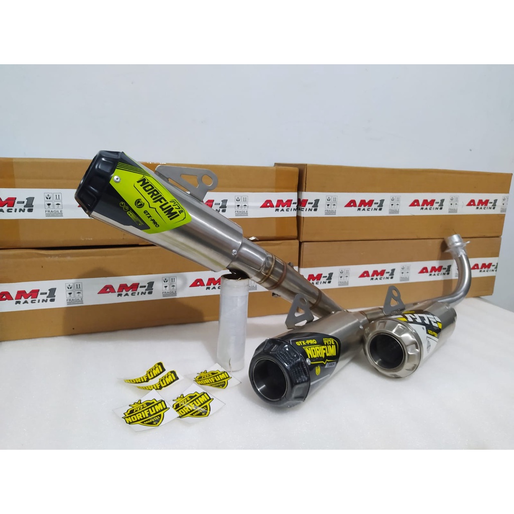 Knalpot Racing Norifumi Gtx Jupiter Z Z1 Vega Blade Kharisma Supra X 125 Fit Revo Shogun Smash 110 1