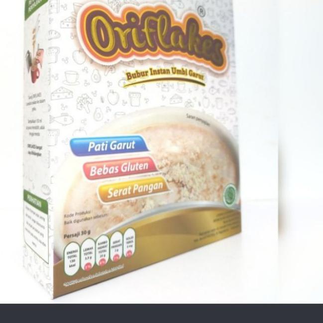 

☃ ORIFLAKES PLAIN/SEREAL UMBI GARUT SOLUSI ASAM LAMBUNG,MAAG,/ORIFLAKES 350GRAM ✬