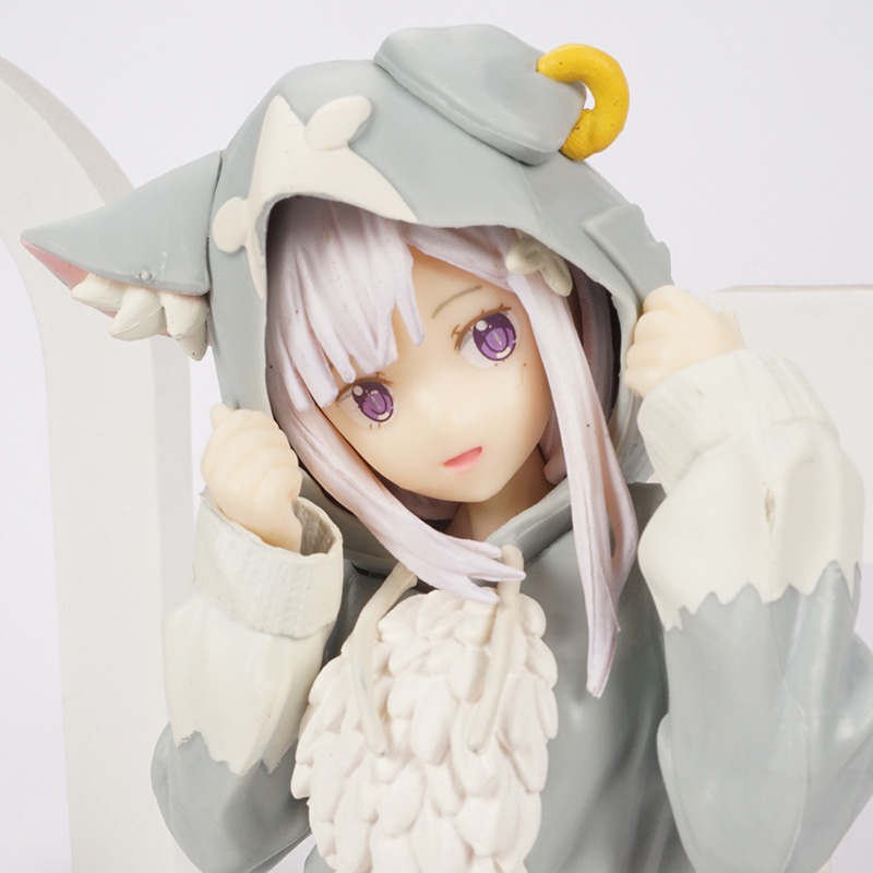 Ready Stocks Re Life In A Different World From Zero Gambar Anime Rem Ram Emilia Mainan Model Jas Kucing Abu Lucu