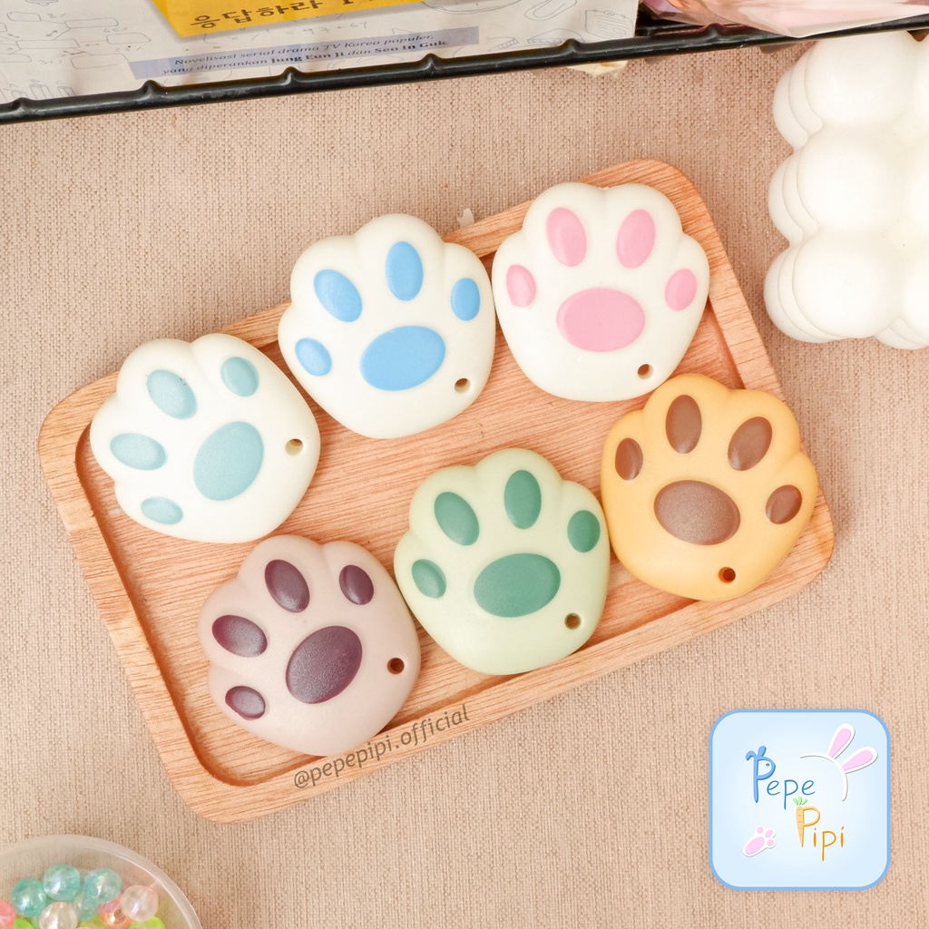 Cutter Mini Paw Cat Dog Pemotong Kertas Kater Motif Mini Karakter Lucu Small Knife Pisau