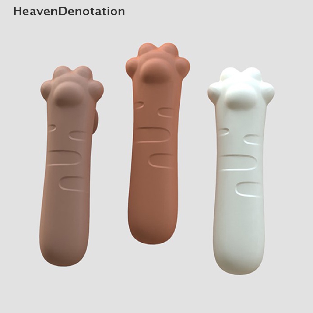 [HeavenDenotation] Cat Paw Door Handle Dinding Anti-Tabrakan Pad Anti-knock Hadiah Bayi Kid Reducer Safety Door Handle Partai Besar Lengan Silikon HDV