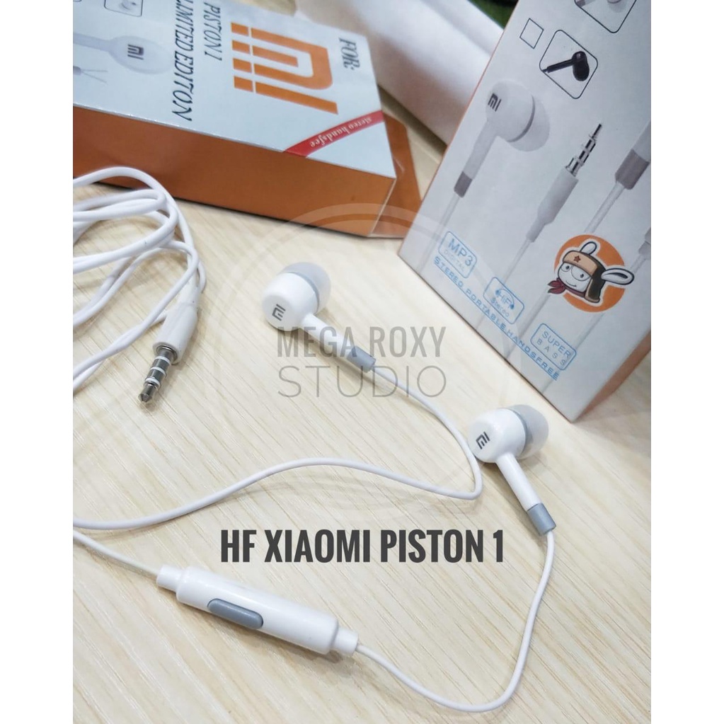 HEADSET/ HANDSFREE/ HF XIAOMI PISTON 1 PROMO HARGA SALE