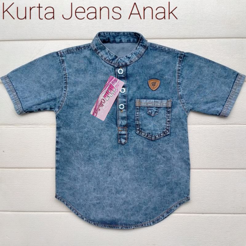 KURTA JEANS ANAK UMUR 3-7th