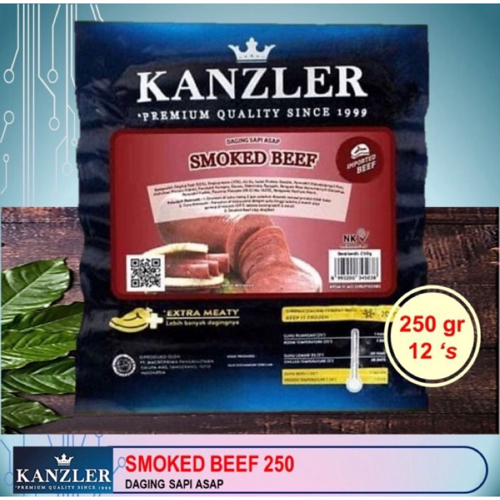 

smoke beef kanzler 250gr