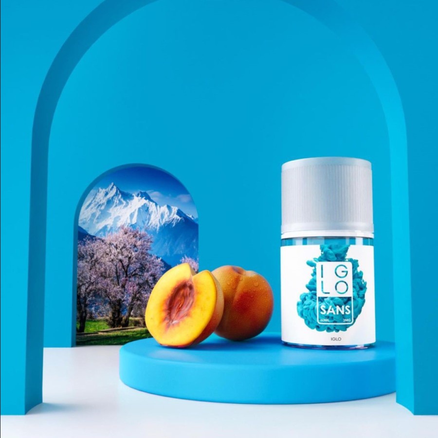 Iglo Sans Peach Apricot 60ML by 2Thumbs