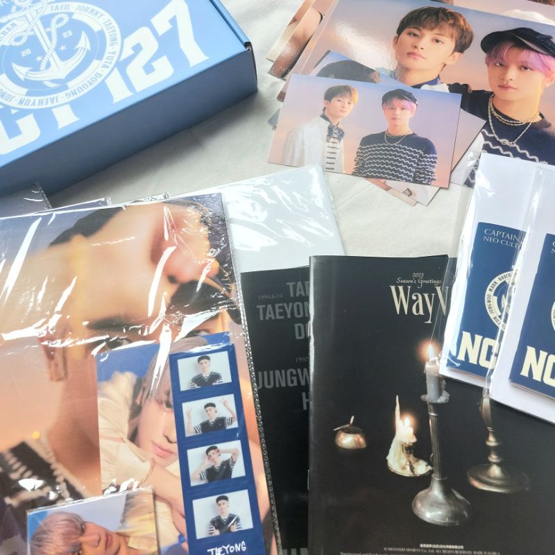 [ READY STOCK ] Season's Greetings 2023 sharing taeyong yuta taeil yangyang member set mini brochure