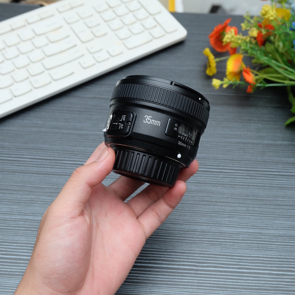 LENSA FIX YOUNGNUO PRIME LENS 35mm FOR NIKON - LENSA BOKEH