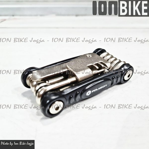TOOL KIT POLYGON BONE 13 IN 1 Toolkit Kunci L Tekuk Lipat Kuat Awet Murah Folding Tool Sepeda MTB Se