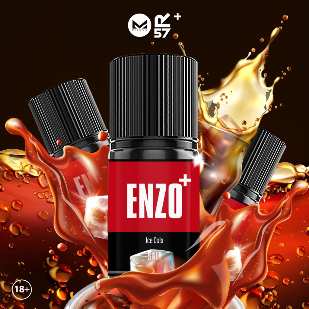 LIQUID ENZO+ SALTNIC ENZO BY MILDOS X HERO 57 ORIGINAL