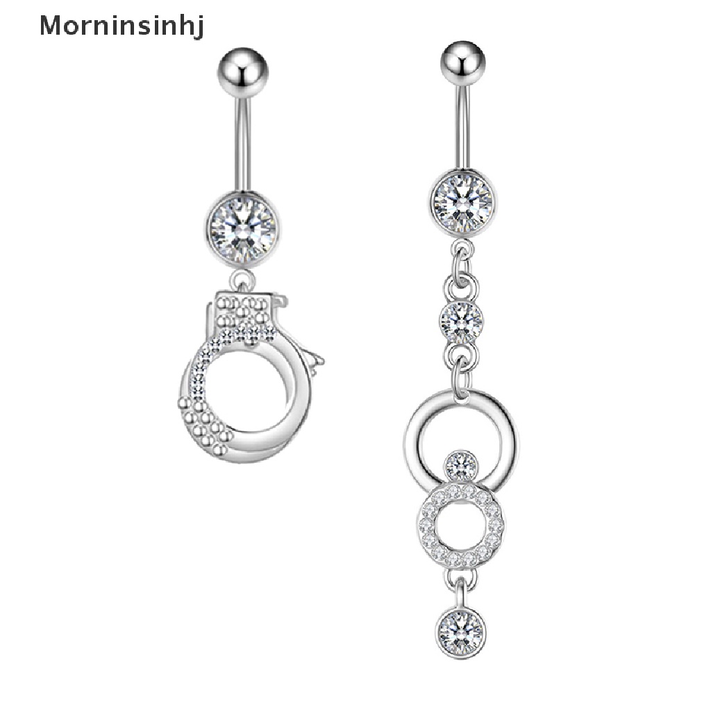 Mornin 1Pcs Butterfly Belly Button Perhiasan Cincin Perut Hati Tubuh id