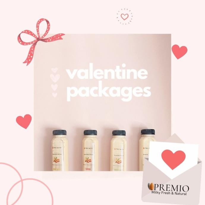 

Spesial Valentine Day Hampers Valentine Susu Snack Dan Cookies Almond Premium