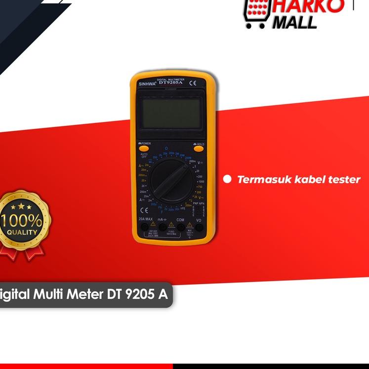 ✲ Multitester DT9205A ❀