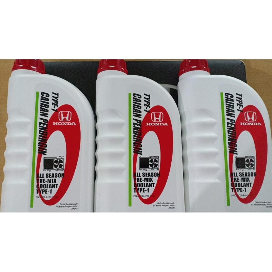 HONDA PREMIX COOLANT TYPE 1 (HIJAU 1 LTR)