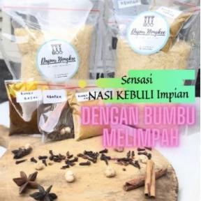 

➾ Nasi Kebuli | Nasi Kebuli DAPUR NONGKEE | Beras Basmati 1kg | Paket Beras Basmati bumbu Nasi Kebuli ☑