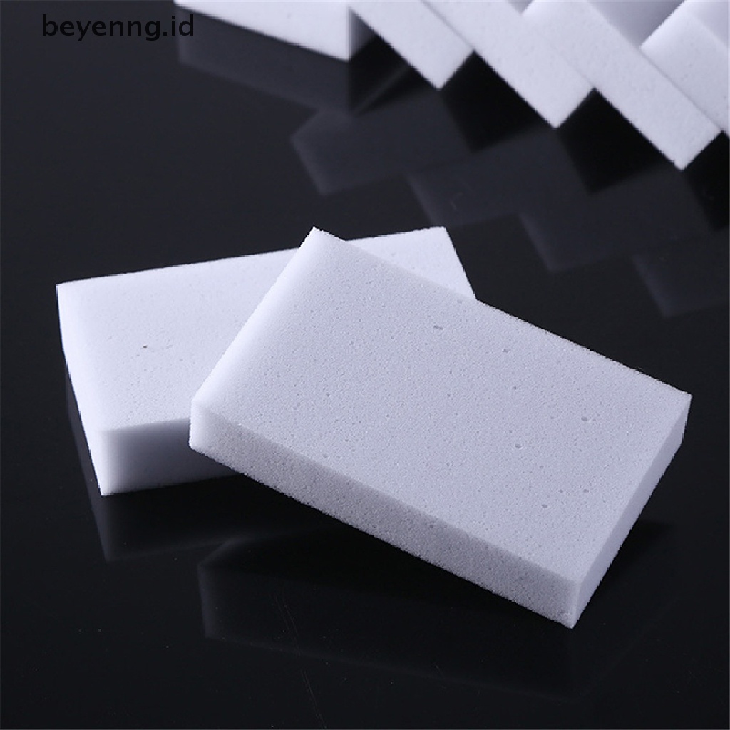 Beyen 10pcs Cleaning Magic Sponge Eraser Pembersih Melamin Pembersih Busa ID Dapur