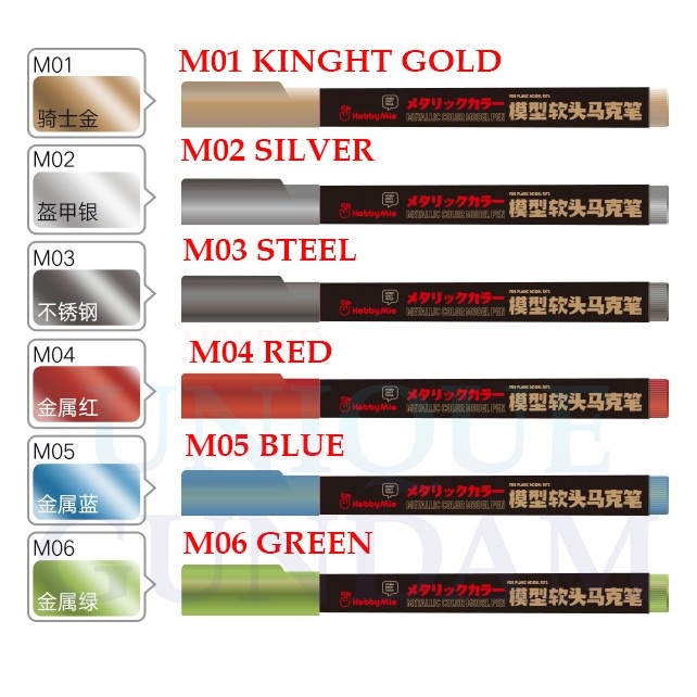Hobby Mio Marker Metallic M Series