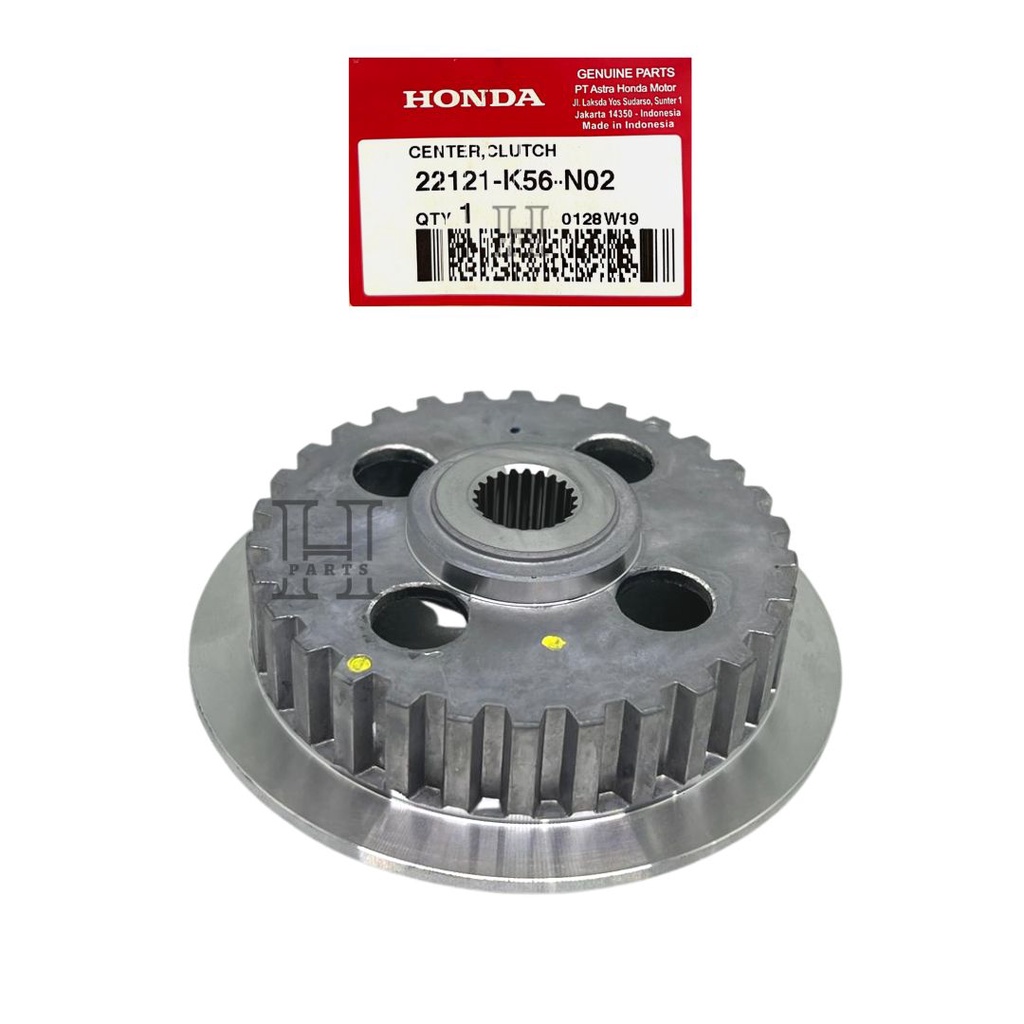 LAWAN KAKI 4 CENTER CLUTCH CB CBR SONIC SUPRA GTR 150R  22121-K56-N02 ASLI ORIGINAL AHM HGP HONDA