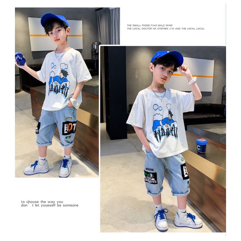 (LOLI-JKT) BOY-87 STELAN BOY MODEL CLOUDY BOY 2COLOR SIZE 110-160