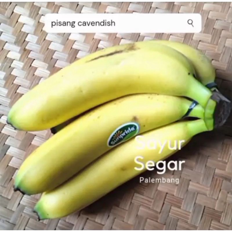 

Pisang Cavandis per Kg Sayur Segar Palembang