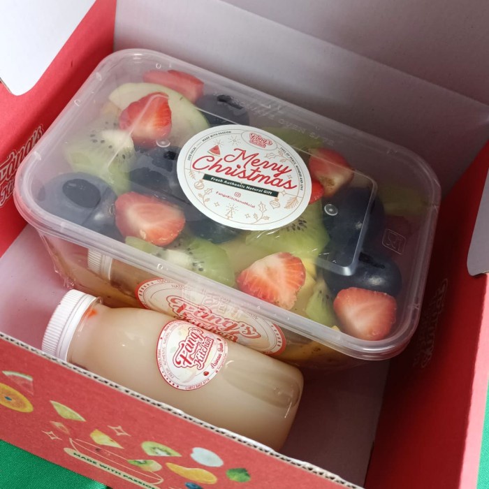 

(COD) Hampers Gift paket size M - Rujak buah, pedes super