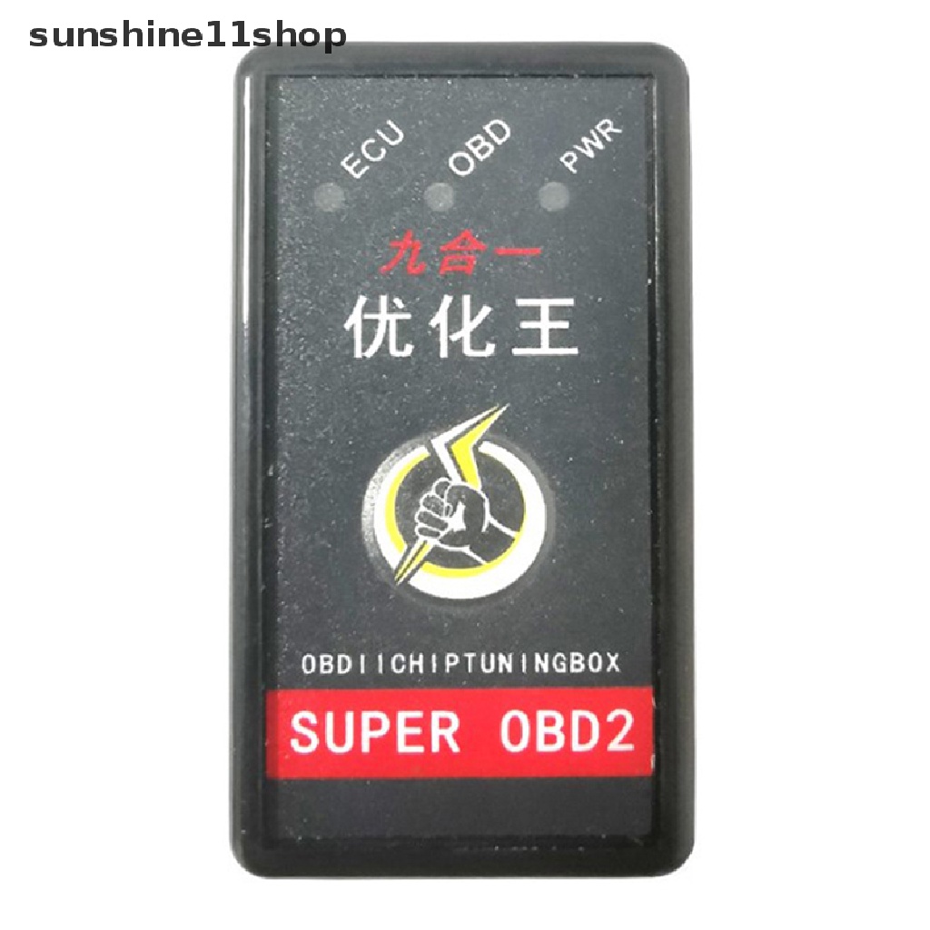 Sho Super OBD2 Nitro OBD EcoOBD2 ECU Chip Tuning Box Colokan Bbm Mobil Lebih Hemat Daya Panas N