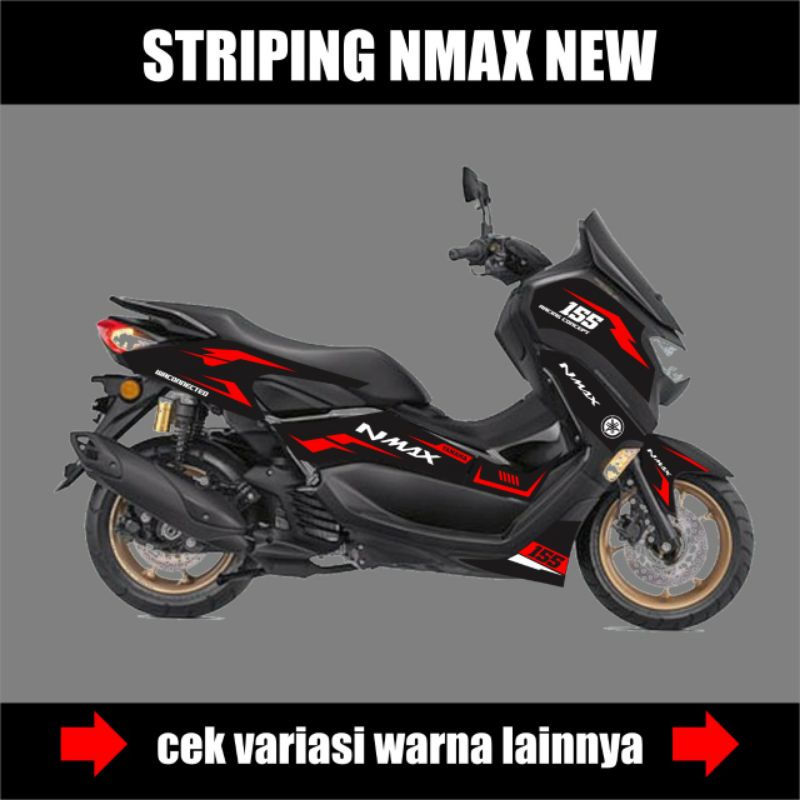 Sticker Striping motor nmax new 2020 setiker yamah nmax 155 new 2020 Terbaru