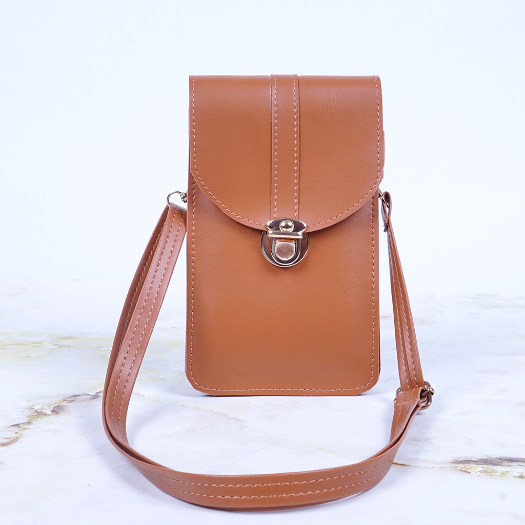 Tas Multifungsi Slingbag  Trendy Untuk Hp Sophia 0L14 Kulit PU Kualitas Premium Tas Slempang Kulit Waistbag Tas HP Multifungsi For Smartphone BISA COD