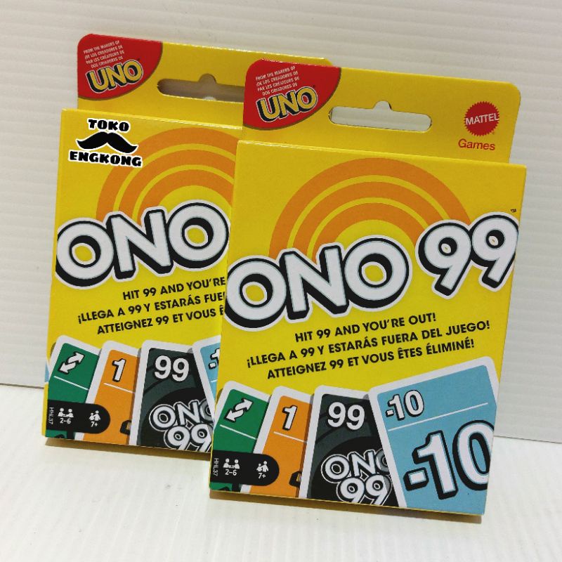 UNO ONO 99 ORIGINAL MATTEL