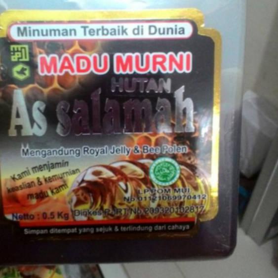 

✥ Assalamah Hutan 500 gram Plus Royal Jelly dan bee Pollen ✵