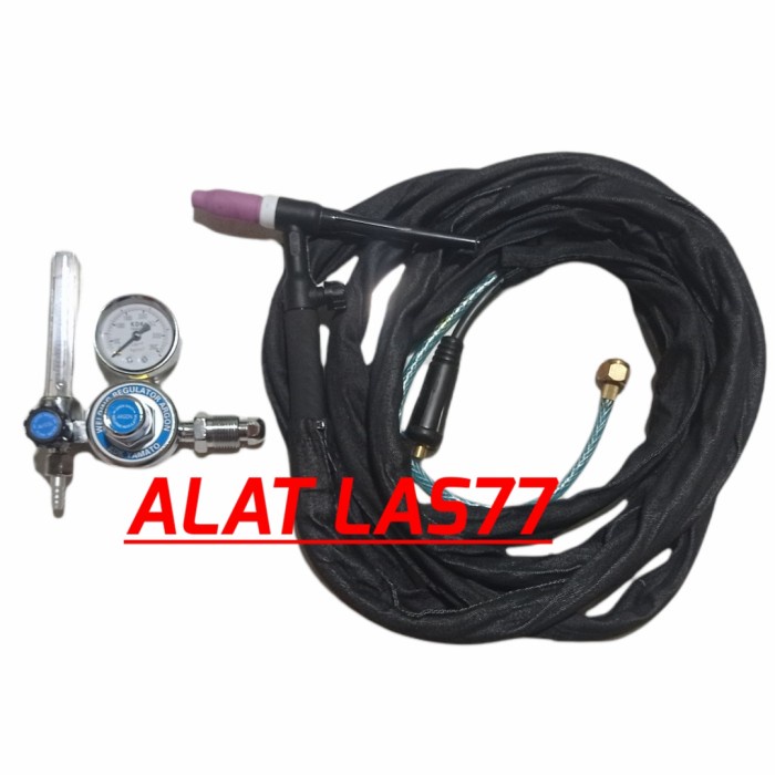 Terlaris Stang Las Argon Manual + Regulator Argon