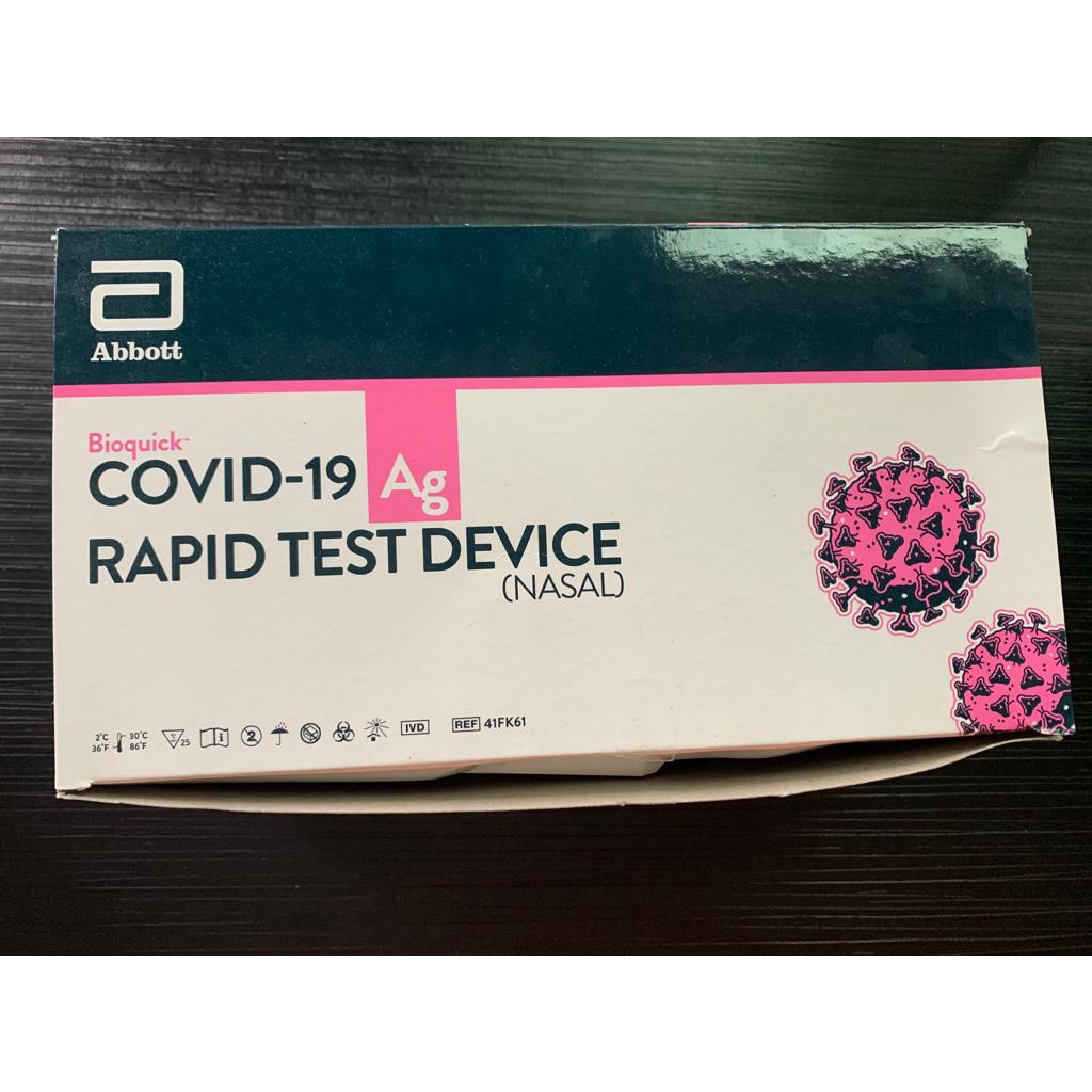 Abbott Antigen Nasal Bioquick Swab 1 box