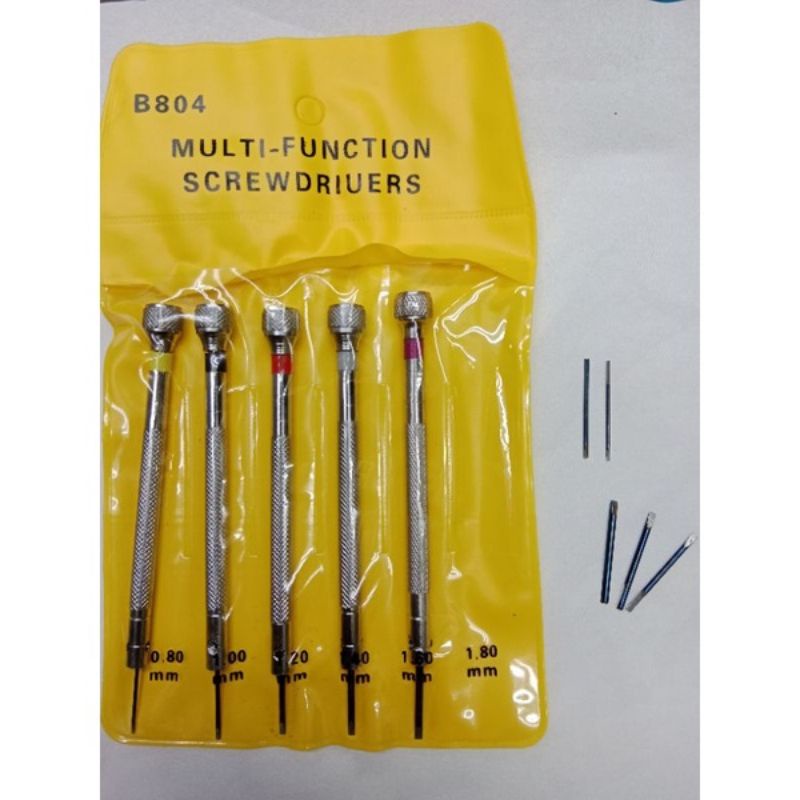 Alat Servis Jam Tangan Obeng Set , Obeng 1set Jam Tangan