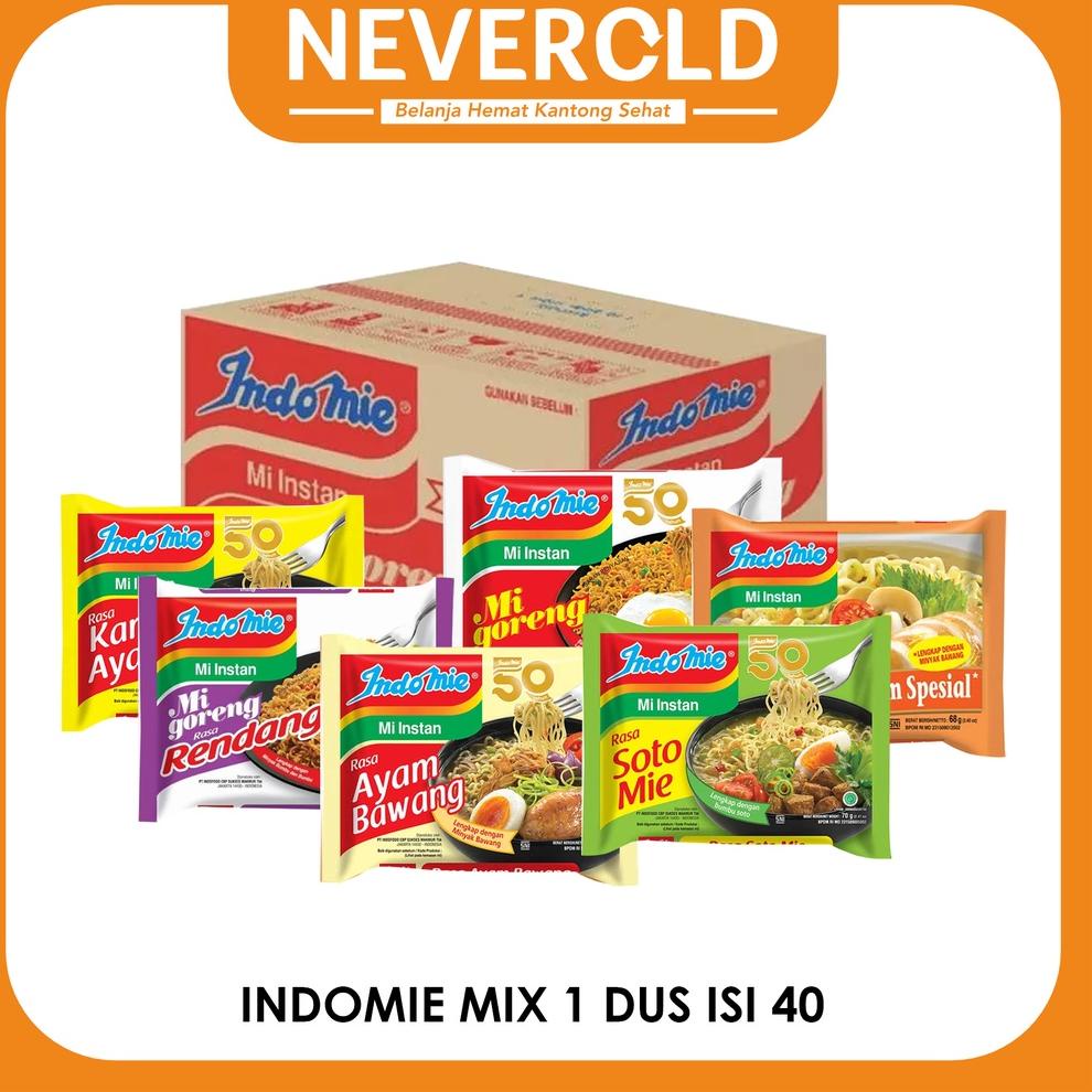 

♠ Indomie 1 Dus isi 40 (bisa campur)