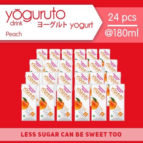 

[J39] Special Price Heavenly Blush Yoguruto Peach [24x180ml]