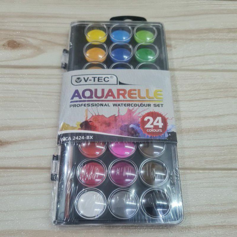 

Cat Air V-Tec Aquarelle 24 warna