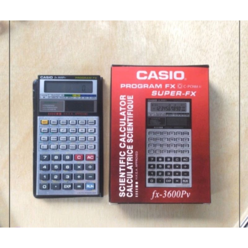 

Kalkulator Casio Fx-3600 Pv